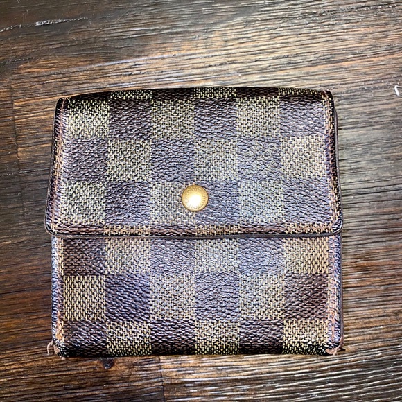 ❌❌Sold🚫🚫Authentic Louis Vuitton Wallet Damier Ebane - Picture 1 of 14